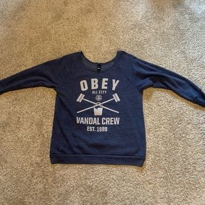 Obey swear shirt